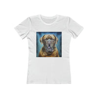 Dogue de Bordeaux Women's Luxe Slim Fit Ringspun Cotton T-Shirt