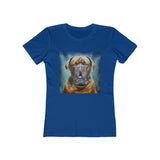 Dogue de Bordeaux Women's Luxe Slim Fit Ringspun Cotton T-Shirt