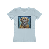 Dogue de Bordeaux Women's Luxe Slim Fit Ringspun Cotton T-Shirt