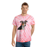 Teddy Roosevelt Terrier Tie-Dye Tee, Cyclone