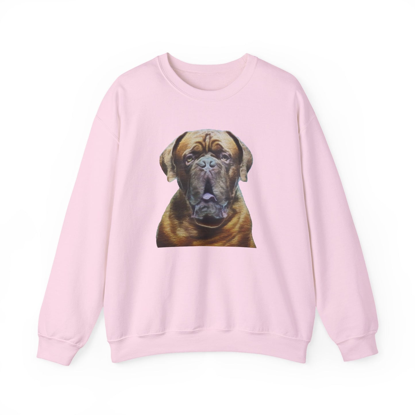 Dogue de Bordeaux Unisex 50/50 Crewneck Sweatshirt