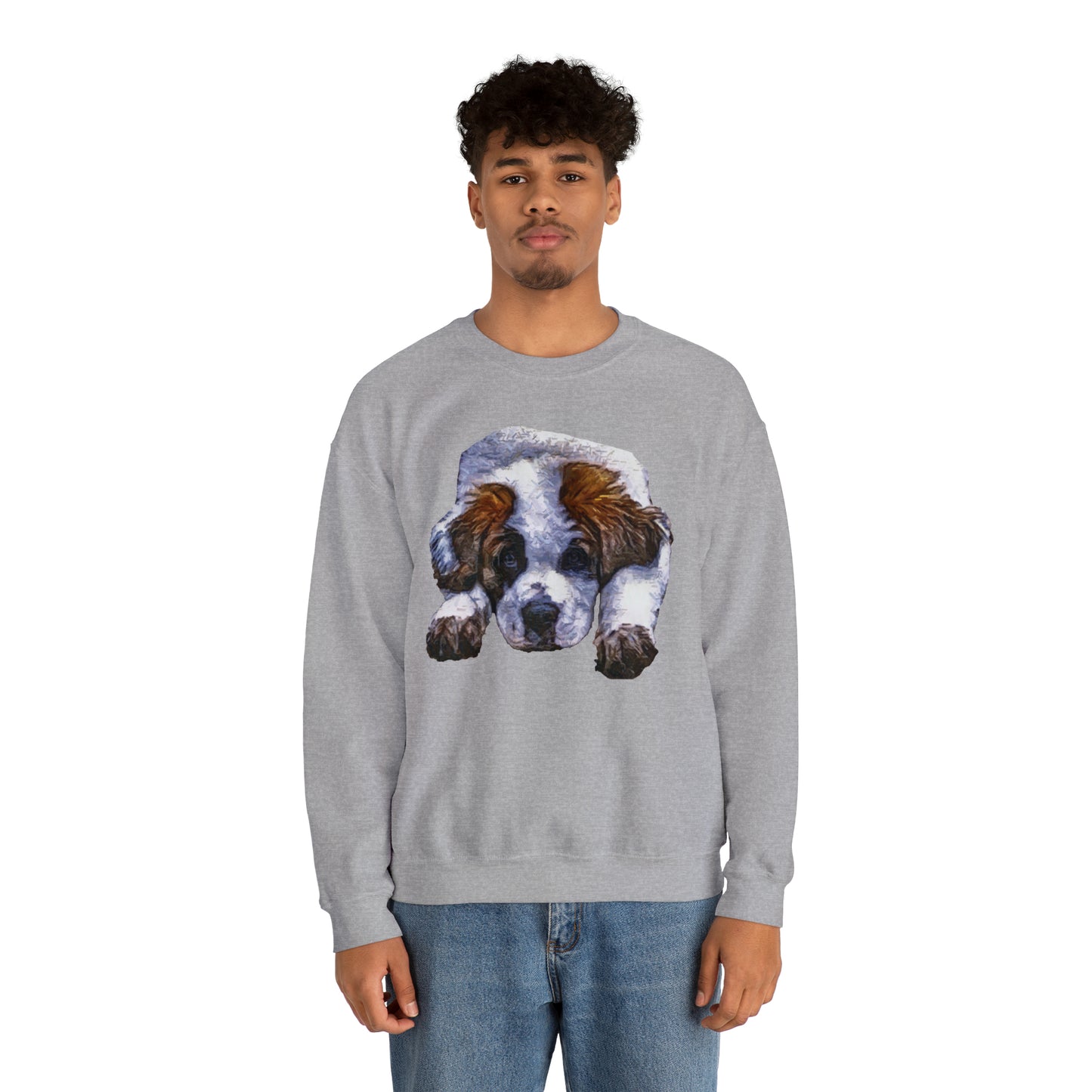 St. Bernard 'Sontuc' - Unisex 50/50 Crewneck Sweatshirt