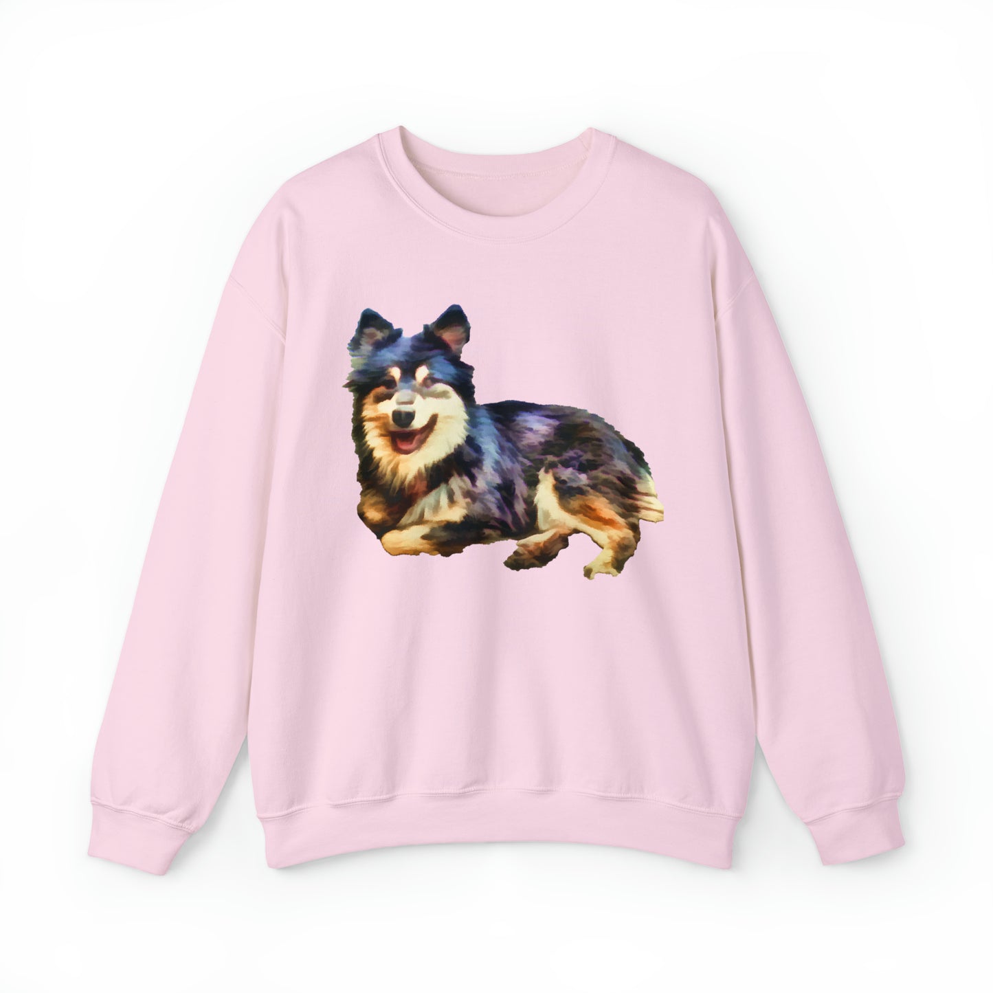 Finnish Lapphund - Unisex 50/50 Crewneck Sweatshirt