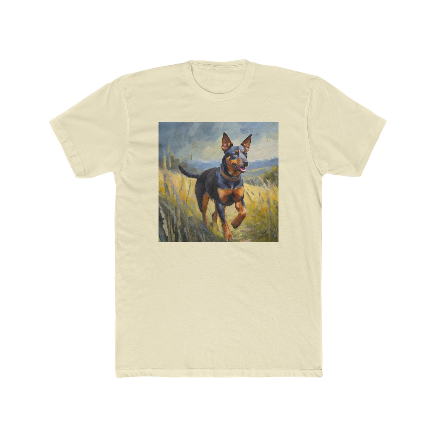Lancashire Heeler Men's Cotton Crew Tee