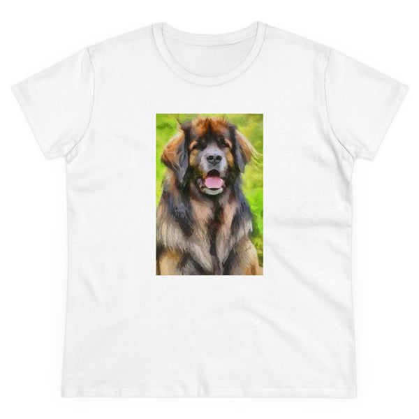 Leonberger Women's Midweight Cotton Tee