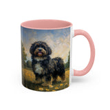 Russian Tsvetnaya Bolonka - Accent Coffee Mug (11, 15oz)