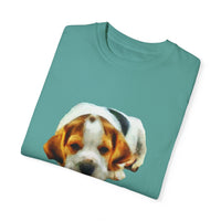 English Foxhound Unisex Relaxed Fit Garment-Dyed T-shirt