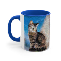 Cat Teris of Tinos Accent Coffee Mug, 11oz