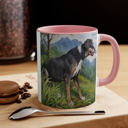 Mountain Cur 11oz Ceramic Accent Mug