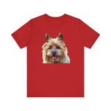 Cairn Terrier Unisex Jersey Short Sleeve Tee - Small but Mighty Style