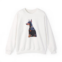 Doberman Pinscher #2 - Unisex 50/50 Crewneck Sweatshirt