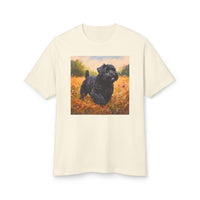 Black Russian Terrier Unisex Garment-Dyed Heavyweight Cotton Tee