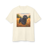 Black Russian Terrier Unisex Garment-Dyed Heavyweight Cotton Tee