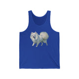 Japanese Spitz Unisex Jersey Tank