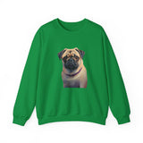 Pug - Unisex 50/50 Crewneck Sweatshirt