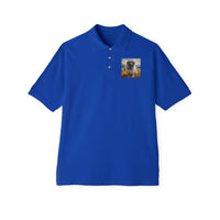 Caucasian Shepherd Dog - Men's Piqué Polo