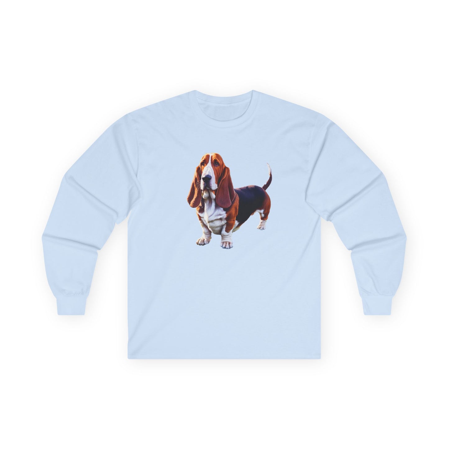 Basset Hound Unisex Classic Cotton Long Sleeve Tee
