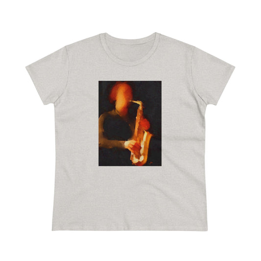 Saxophonist - Women's Midweight Cotton Tee