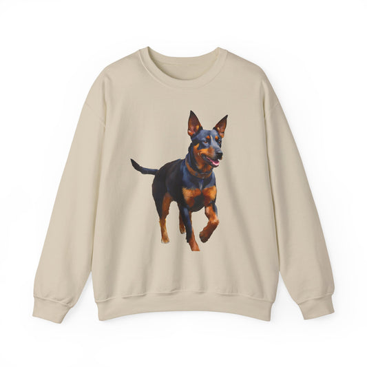 Lancashire Heeler Unisex 50/50 Crewneck Sweatshirt