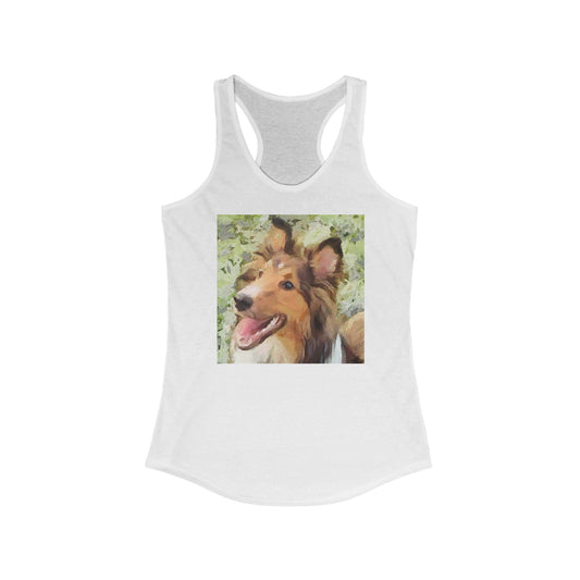 Sheltie 'May' Women's Racerback Tank