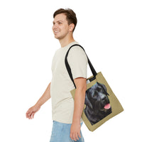 Black Labrador Retriever 'Rizzo' -  Tote Bag