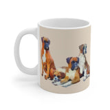 Boxer Quartet - 11oz Ceramic Mug
