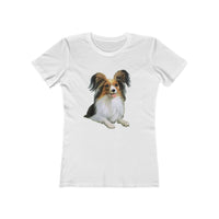 Papillon -  Women's Slim Fit Ringspun Cotton Tee