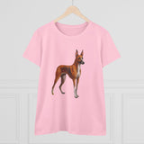 Azawakh 'Tuareg Sloughi' Women's Midweight Cotton Tee