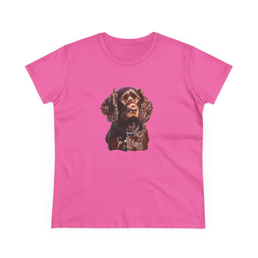 Boykin Spaniel Women's Midweight Cotton Tee