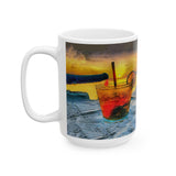 Happy Hour on Sifnos (Greece) Ceramic Mug 11oz