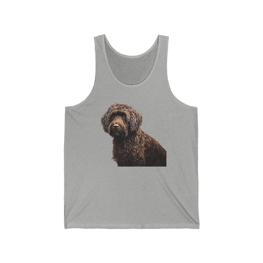 Barbet Unisex Jersey Tank Top – Embrace Comfort and Style