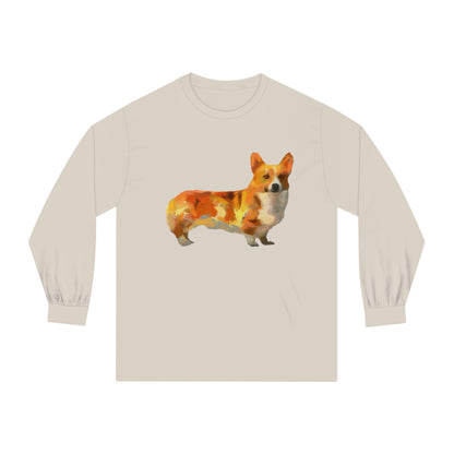 Exquisite Pembroke Welsh Corgi Classic Cotton Long Sleeve T-Shirt