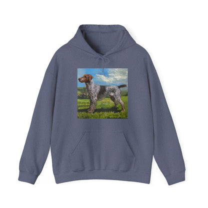 Wirehaired Pointing Griffon Unisex 50/50 Hooded Sweatshirt