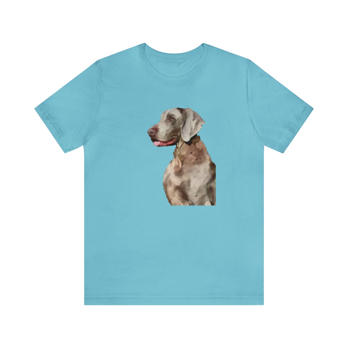 Weimaraner 'Rocky' -  Classic Jersey Short Sleeve Tee