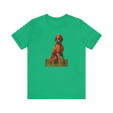 Vizsla 'Waiting For The Bride' Unisex Jersey Short Sleeve Tee