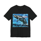 Humpback Whale Unisex Jersey Short Sleeve Tee