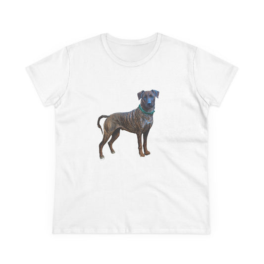 Treeing Tennessee Brindle  Women's Midweight Cotton Tee