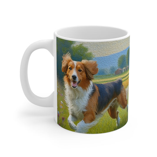 Nederlandse Kooikerhondje  Ceramic Mug 11oz