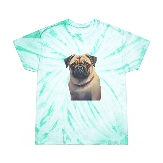 Pug - Unisex Tie-Dye Tee, Cyclone