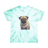 Pug - Unisex Tie-Dye Tee, Cyclone