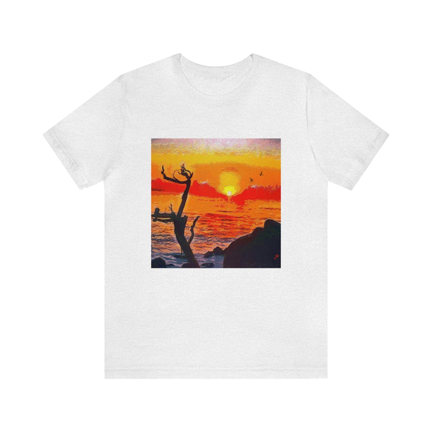 Big Sur Sunset at Pfeiffer Beach - -  Classic Jersey Short Sleeve Tee
