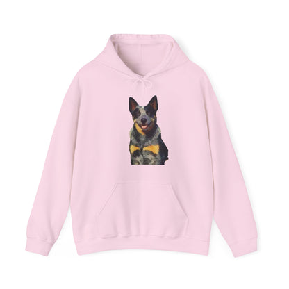 Blue Heeler 'Bailey' Unisex 50/50 Hooded Sweatshirt
