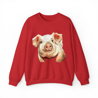 Pig 'Petunia' Unisex 50/50 Crewneck Sweatshirt