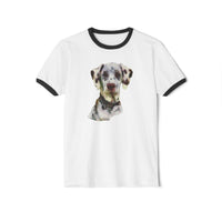 Dalmatian Classic Cotton Ringer T-Shirt