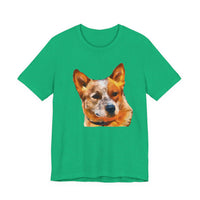 Red Heeler - Australian Cattle Dog Unisex Jersey Short Sleeve Tee
