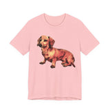 Dachshund 'Simone' - Unisex Jersey Short Sleeve Tee