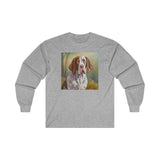 Bracco Italiano - Italian Pointer - Unisex Cotton Long Sleeve Tee