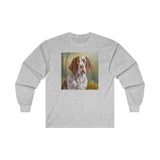 Bracco Italiano - Italian Pointer - Unisex Cotton Long Sleeve Tee