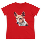 Basenji Women's Midweight Cotton Tee