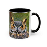 Great Horned Owl 'Hooty' Ceramic Accent Mugs